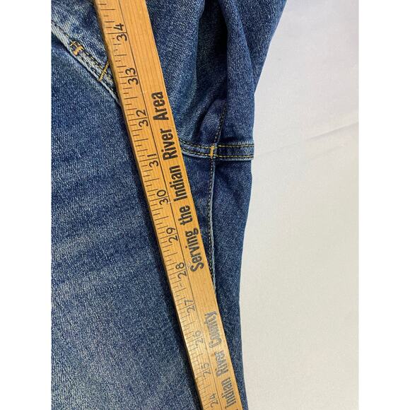 Todd Snyder Slim Fit Stretch Straight Leg Jeans Men’s 36 x 32 Light Wash Blue - Picture 9 of 10